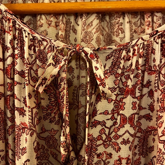 Lucky Brand Bohemian Patterned Blouse - Picture 4 of 8